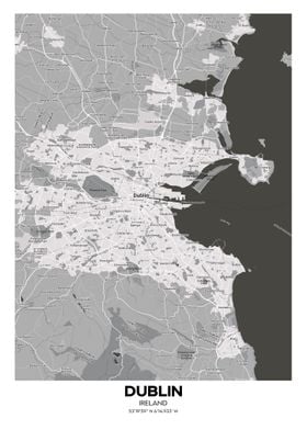 Dublin Ireland Streetmap