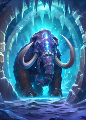 Blue Mammoth Ice Age