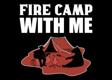 Fire Camp Camper And Hobby