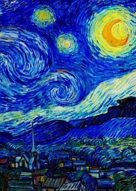 The Starry Night Van Gogh