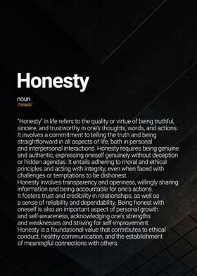 Honesty