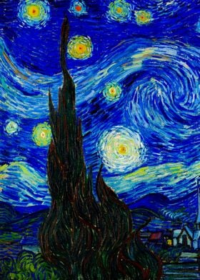 The Starry Night Van Gogh