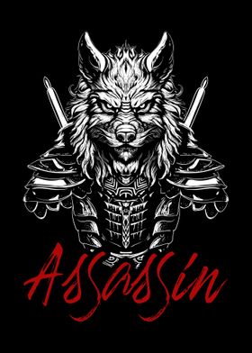 wolf samurai assassin
