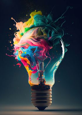 creativity light bulb