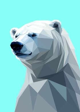 Polar Bear Lowpoly