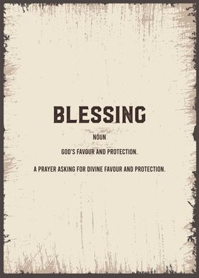 blessing