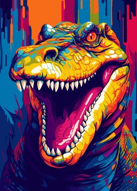 Reptile Pop Art