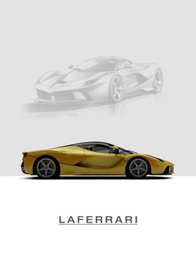 Ferrari Laferrari  Yellow