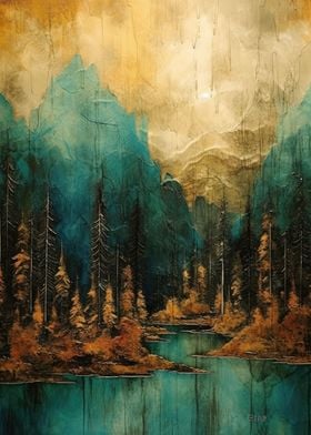 Golden Forest Art