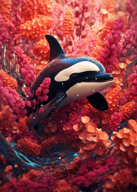 Killer Whale Coral Reef