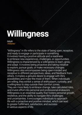 Willingness