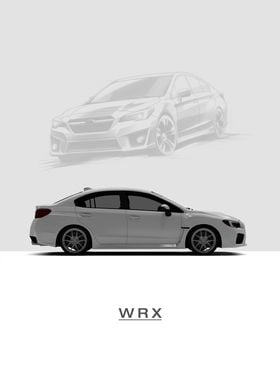 2015 Subaru WRX  White