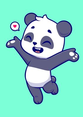 Happy Panda Cutie