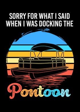 Funny Pontoon Boating