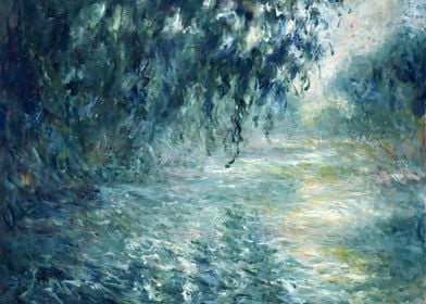 River Landscape Monet