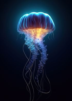 colorful jellyfish