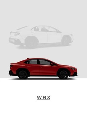 2022 Subaru WRX  Red