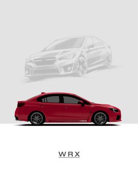 2015 Subaru WRX  Red