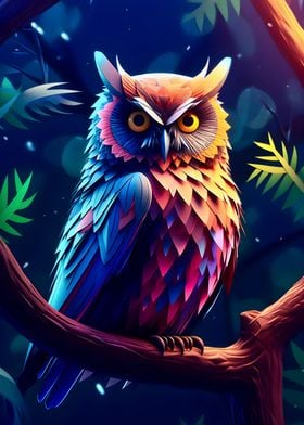 Amazing Owl 3d