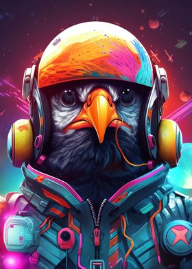 Fantasy Astronaut Eagle