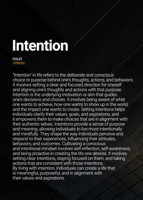 Intention