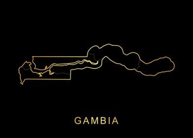 Gambia Map