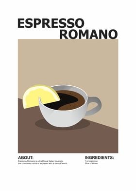 espresso romano