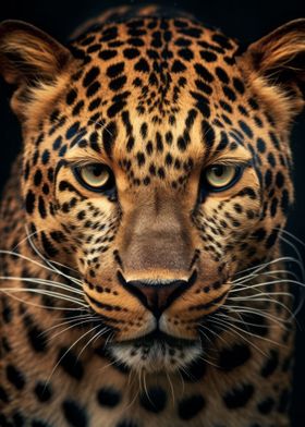 Leopard Wildlife Portrait