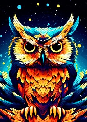 Colorful Owl