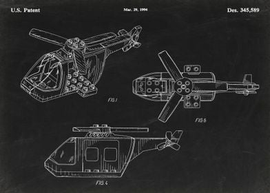 Lego Helicopter patent