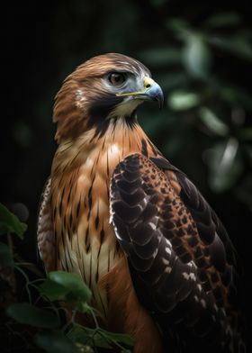 Beautiful hawk