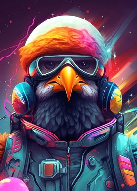 Fantasy Astronaut Eagle