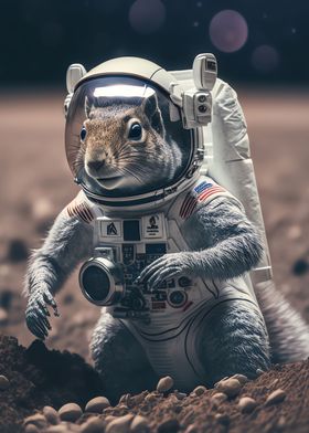 Fantasy Astronaut Mouse