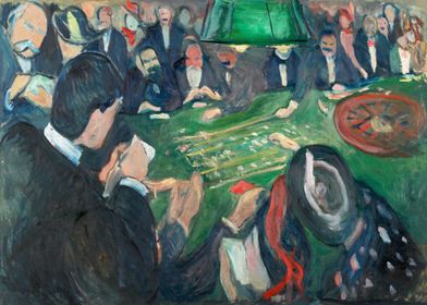 At the Roulette Table 1892