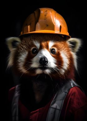 Builder Red Panda