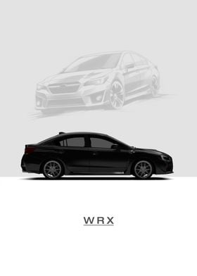 2015 Subaru WRX  Black