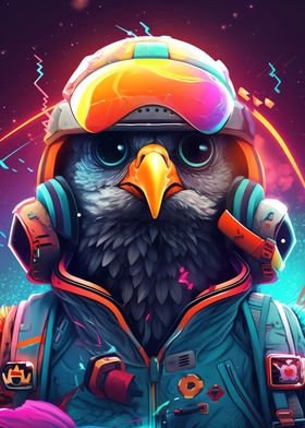 Fantasy Astronaut Eagle