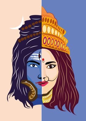 shiva Parvati union