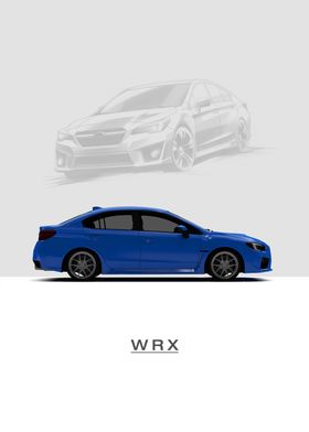 2015 Subaru WRX  Blue