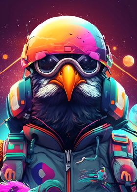 Fantasy Astronaut Eagle