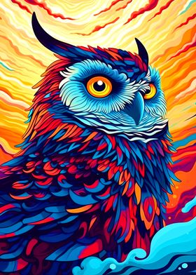 Colorful Owl