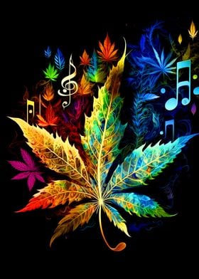 Colorful Cannabis