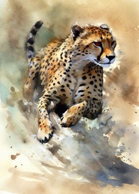 Cheetah Posters Online - Shop Unique Metal Prints, Pictures, Paintings