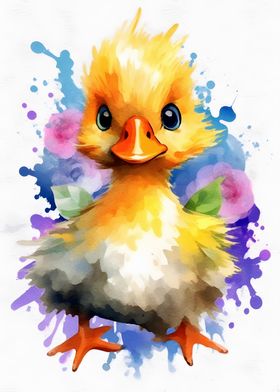 Baby duck cute