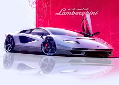 LAMBO COUNTACH LPI 800 4