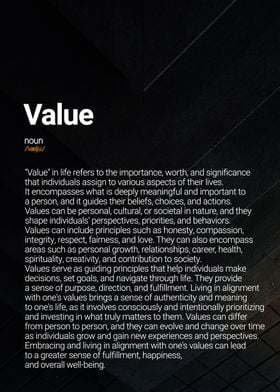 Value