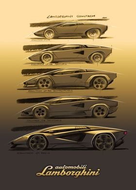 THE COUNTACH GENERATIONS