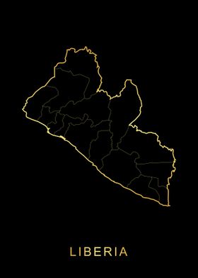 Liberia Map