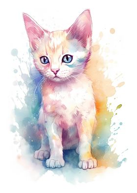 Cute Japanese Bobtail Cat