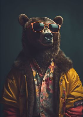 80s Style Bear